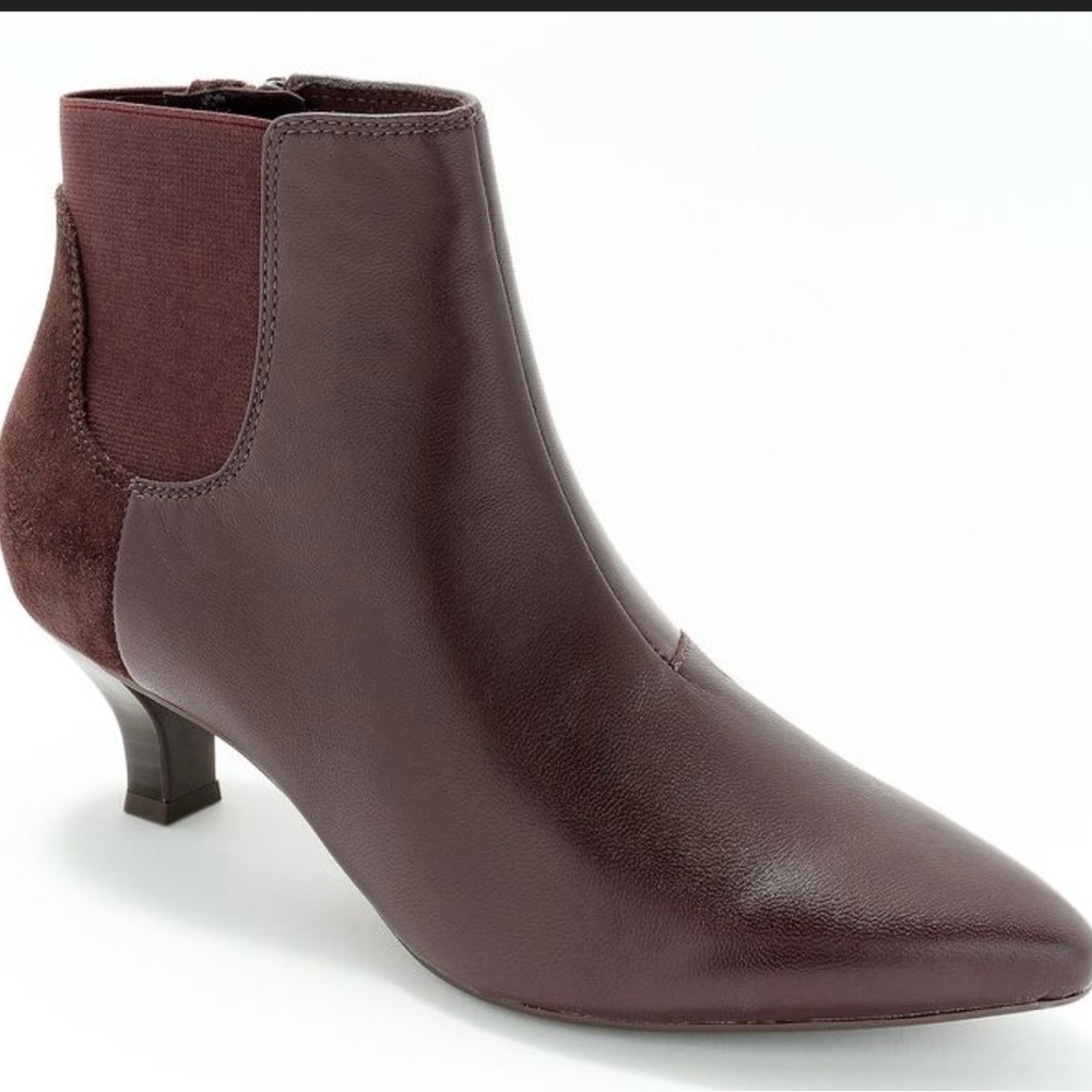 Clark’s Brown Leather Ankle Boots